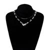Unique Heart Shaped Bead Necklace Adjustable Length For Women Trendy Accessory Lightweight Comfort Gift