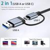 7 Ports USB 3.0 Type C HUB Expander Splitter High Speed OTG Adapter Docking Station For LaptopPC Hard Drive Mouse Keyboard