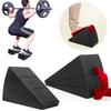 3PCS Squat Wedge Block Adjustable Non-Slip Squat Ramp Deadlift Wedge Calf Stretcher Slant Board Strength for Squat and Deadlift