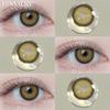 FUNSACHY Brown Korean Lenses Colored Contact Lenses For Eyes Fashion Lens Beautiful Pupil Yearly Use Natural Gray Eye Contacts