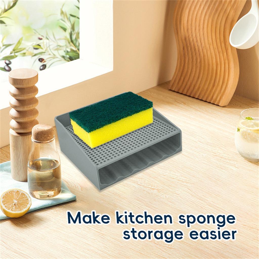 3D Printed Kitchen Sponge Holder And Bathroom Soap Holder Keeps Water Dry And Growth