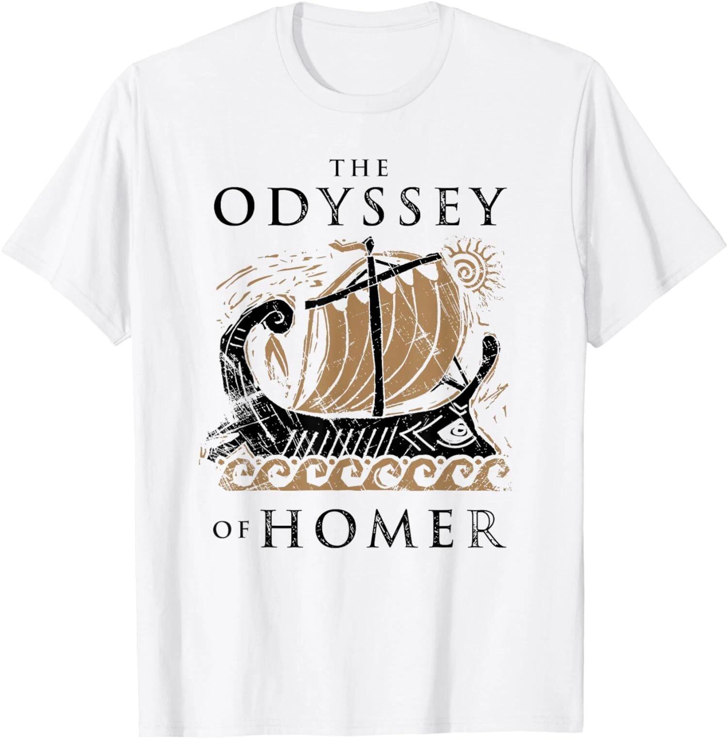 NEW LIMITED The Odyssey Of Homer Ancient Greek History Book Odyssey T-Shirt XXXL