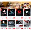 Custom Social Media Logo & Name Sticker – Personalized Vinyl Car Window Decal for Facebook IG TikTok YouTube,Durable Waterproof