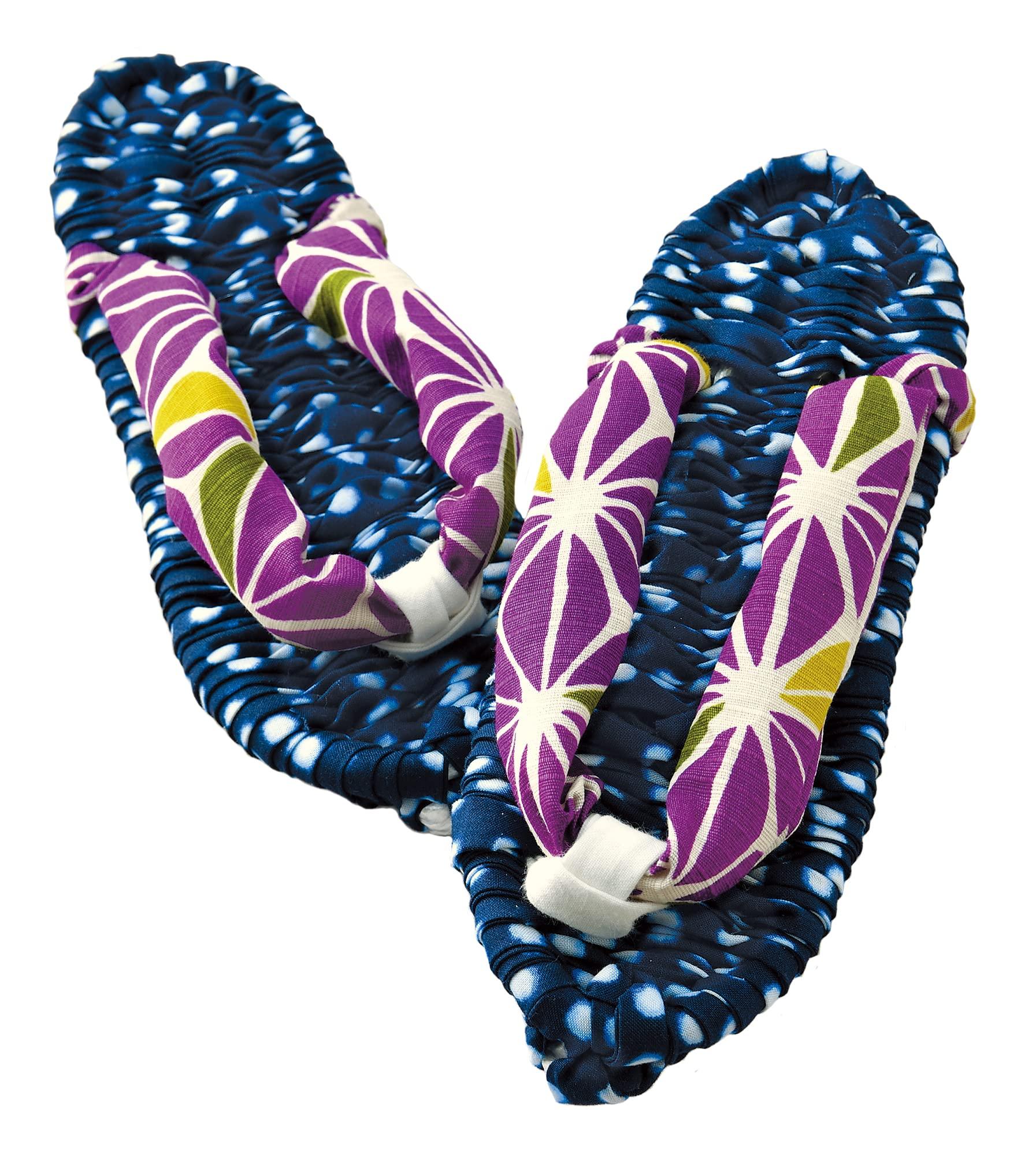 

Такаги Волокно Панами Ткань Дзори Набор Здоровые Тканевые Дзори Сделанные из Ткани Юката Смешанные Цвета YW-56 Прибл.. 22-24см