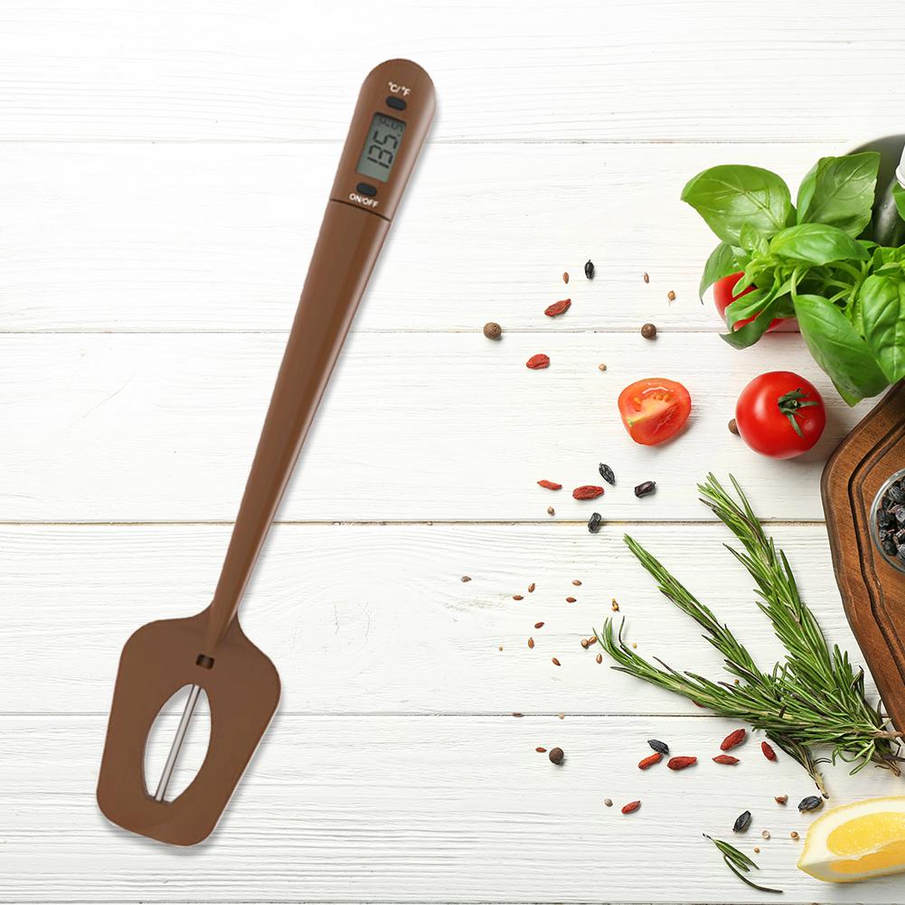 Schokolade Lebensmittel Temperaturmesser Rührschaber Digitaler Spatel Thermometer