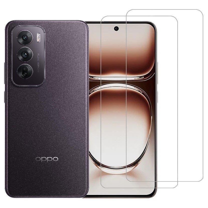 2x UV Tempered Glass for Oppo Reno 12