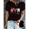 Women's Casual Crew Neck Short Sleeve T-Shirt Soft Stretch Summer Wear Layering Top