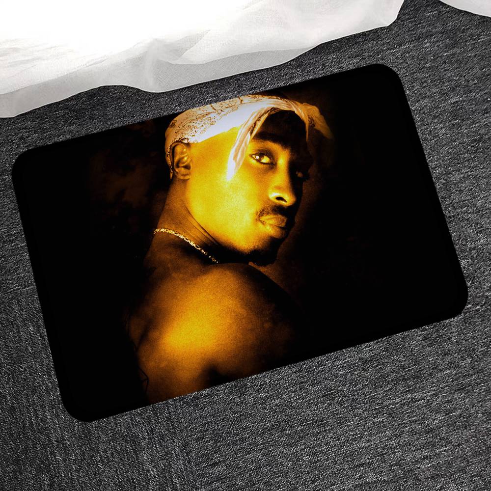 Rapper T-Tupac S-Shakur Küchenmatte Billiger Rutschfest Modernes Wohnzimmer Balkon Bedruckt Modernes Wohndekor