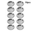 10Pcs Stainless Steel Painting Color Bowls Oil Paint Trays Paint Color Mixing Cups Color Mixer Children Diy Painting Tools