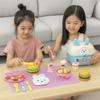 Little BearShape Pudding Feeding Set Pretend Play Play House Toys  Birthday Gift