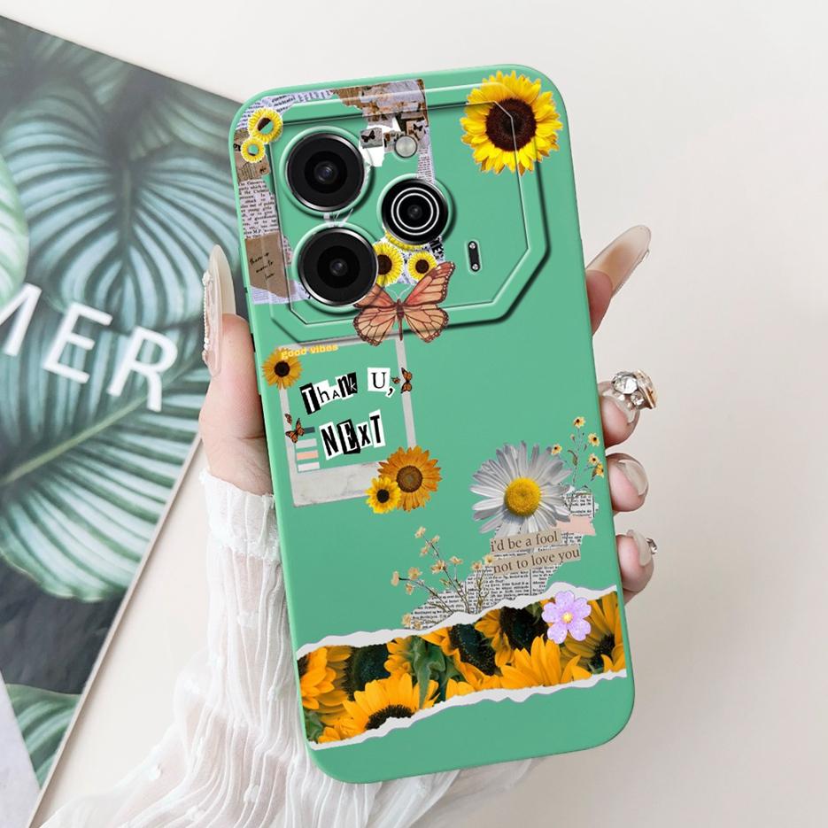 For Tecno Pova 6 Pro 5G Case LI9 Stylish Art Painted Cover Soft Silicone Phone Cases For Tecno Pova 6 Pro Pova6 5G Fundas Bumper