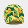 Baseballpetten met Fruitprint Zomerse Buitenzonbescherming Zonnehoeden Dames Heren Reizen Strand Anti-Zon Snapback Damesmode Pet met Vizier