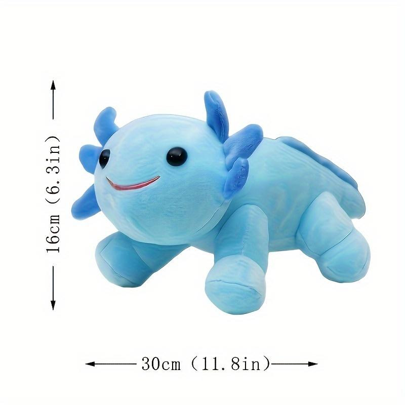 Peluche Axolotl da 30 cm Morbido Carino Animale di Peluche Axolotl Cuscino di Peluche Per Compleanni Regalo
