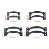 2Pcs Door Handle+8pcs Screws Iron Door Handles Gate Handle Pull For Sliding Barn Doors Gates Garages Sheds Window Pulls Knob