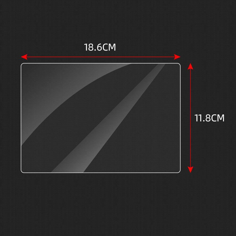 For Tesla Model 3 Highland 2024 Tempered Glass Film Protector HD Rear Seat Control Touch Screen Film Protection