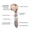 New 3 Modes Handheld Shower Head with Turbo Fan Eco Filter ON/Off Pause Switch Water Saving High Pressure Showerhead Accessories