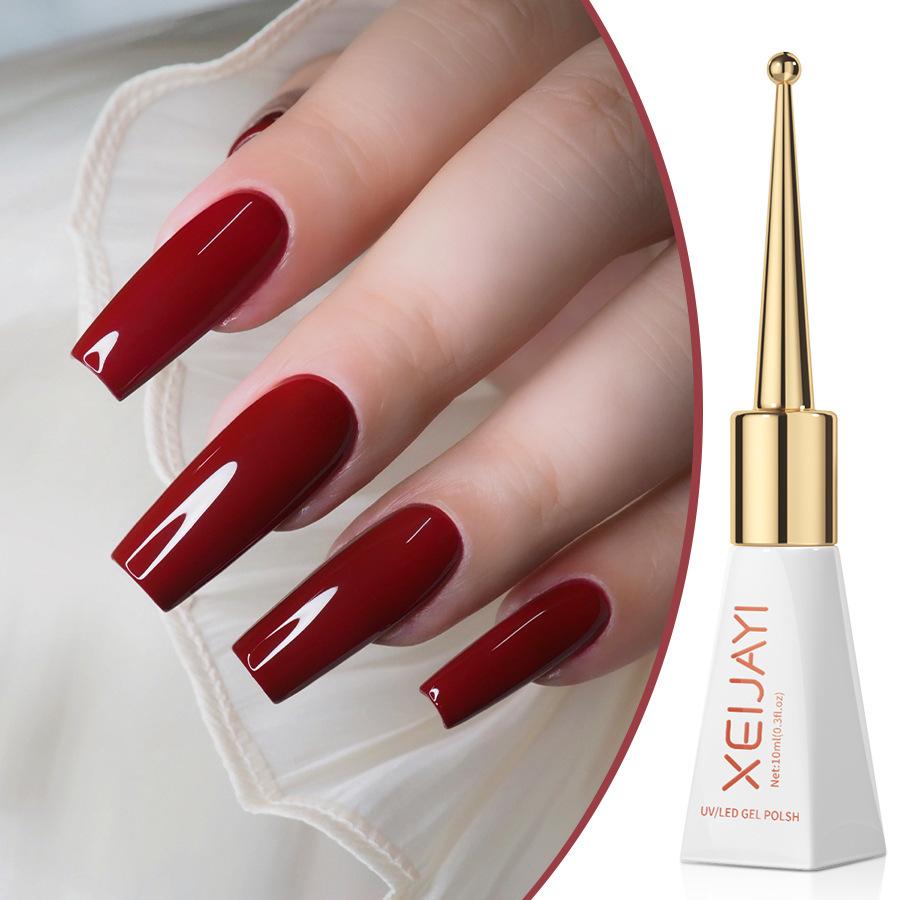 

10 мл стойкий профессиональный блестящий лак для ногтей для салона дома своими руками УФ-светодиодный гель-лак для ногтей класса люкс