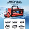 12V Intelligent Battery Charger Portable Multifunctional SUV/pickup Truck Motorcycle Battery Charging Intelligent Pulse Repair
