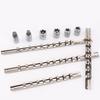 3/8 Inch Socket Storage Rack Stainless Steel With 8/10/11 Clips Socket Storage Rack For Storing Loose Socket Rail