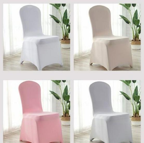 Universal Stretch Chair Cover - Solid Color, Thickened for Hotel, Restaurant, Wedding, Banquet