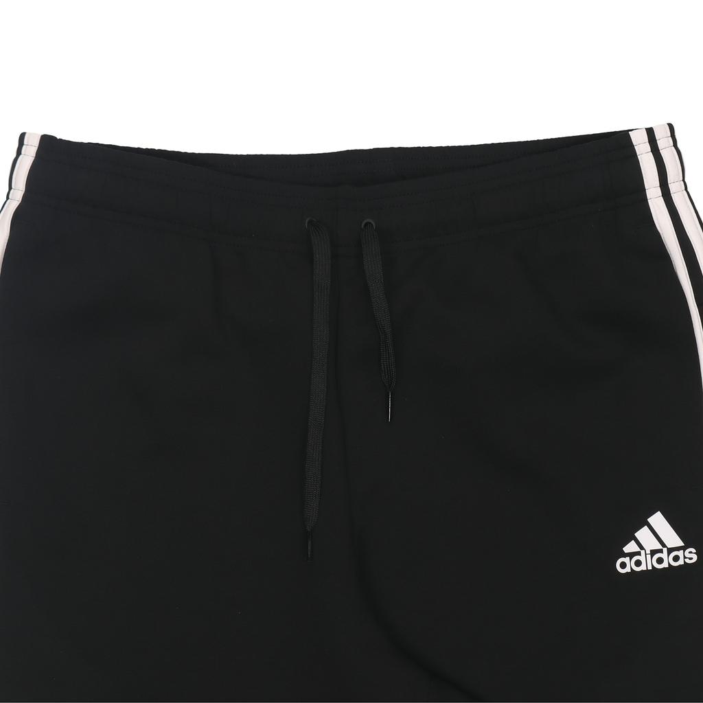 Adidas Essential 3-Stripes Knit Joggers Men Bottoms Black GK0621