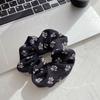 Velvet Wool Designer Scrunchy Hair Ties Cotton Famous Brands Women's Elastic Hair Accessories Rubber Bands Set for Hair
