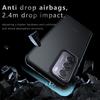 For Oppo Reno12 Pro 5G (Global) Case Matte Skin-Touch TPU+PC Phone Cover,Transparent Black