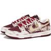 Nike Dunk Dark Misty Design, Mysterious, Hand Drawn Distressed Abrasion Resistant Slip Resistant Low Top IM6572-601(Team1170-)