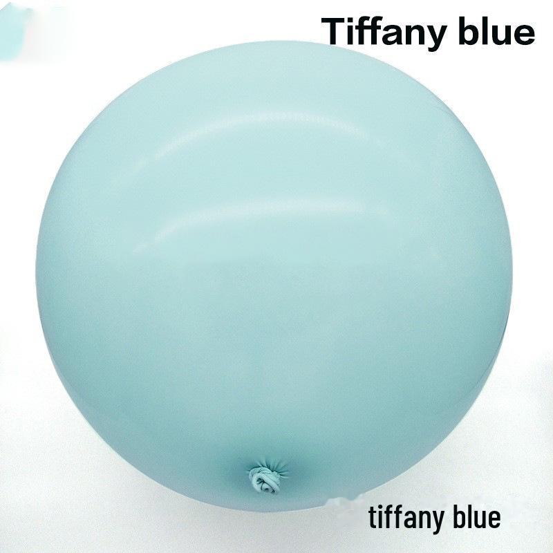 36-Inch Thickened Latex Round Macaron Balloon for Birthday Party Decoration