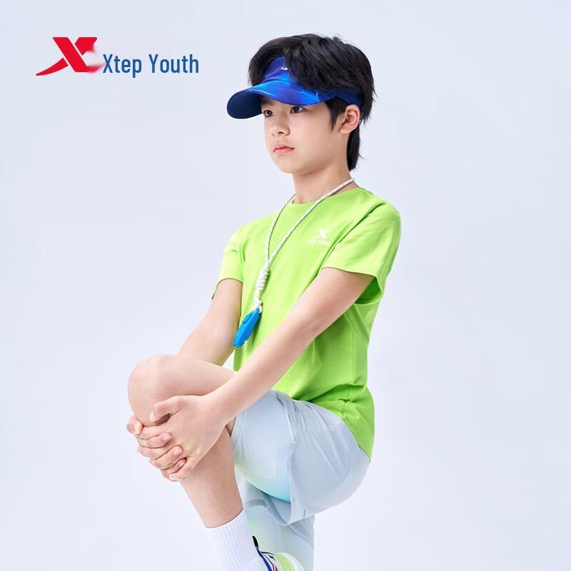 Xtep Youth Reflective Logo Summer T-Shirt