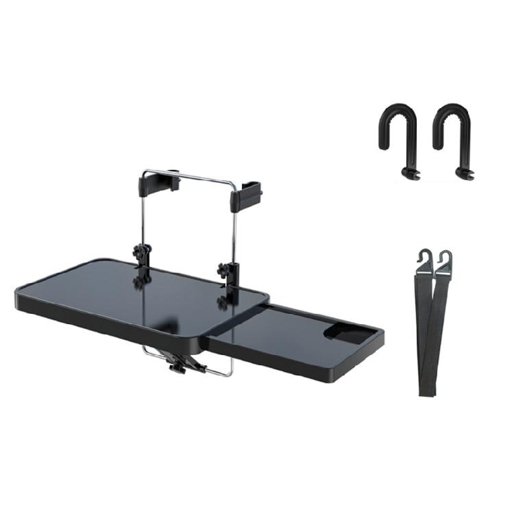 Portable Vehicle Mounted Desk Table Platform for Laptop Work and Food Consumption Feature Foldable Design and Stable Base