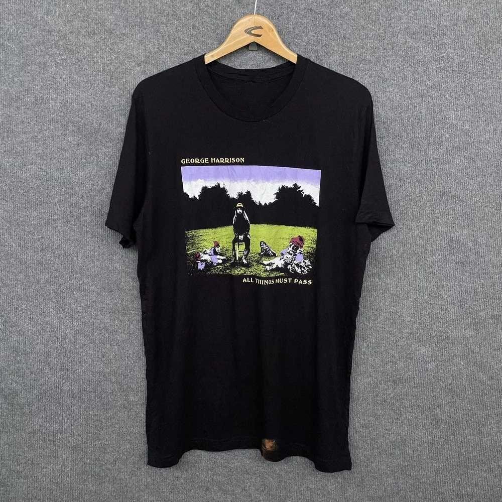 Редкая футболка Джорджа Харрисона All Things Must Pass Унисекс Концертная S-5XL LO401 Унисекс Футболка XXXXL