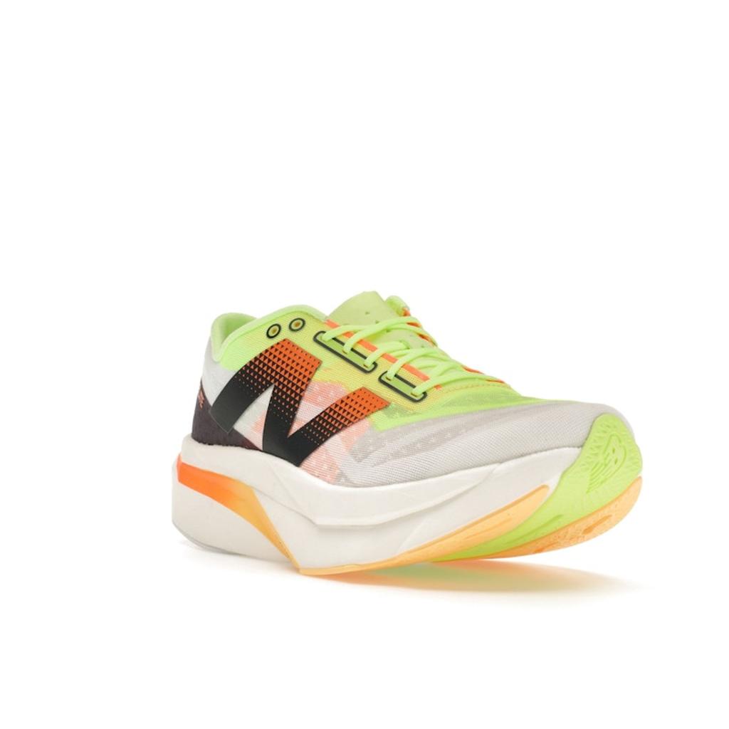 New Balance  FuelCell SuperComp Elite v4 White Lime Mango Women Sneakers Bleached-Lime-Glow Hot-Mango WRCELLA4