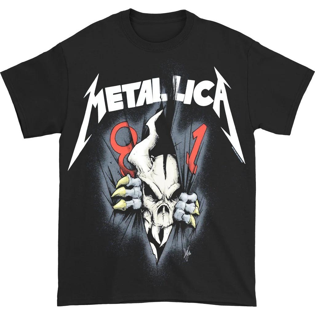 

Metallica 40th Anniversary Ripper Slim Fit T-shirt High-end Luxury Is for Both Men and Women Top Y2k 2026 Summer M