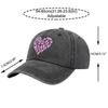Sweet Heart Printed Visor Baseball Cap  For Man Women Hiking Fishing Vacation