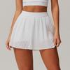Cloud Inspired Breathable Short Skirt Covers Buttocks, Slimming Fitness Tennis Skirt, Anti Glare Yoga Short Skirt For Women