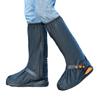 Reusable Boot Cover Nonslip Rain Shoe Cover Rain Gear with Zippers Watertight Folding Rain Snow Watertight Shoe Cover