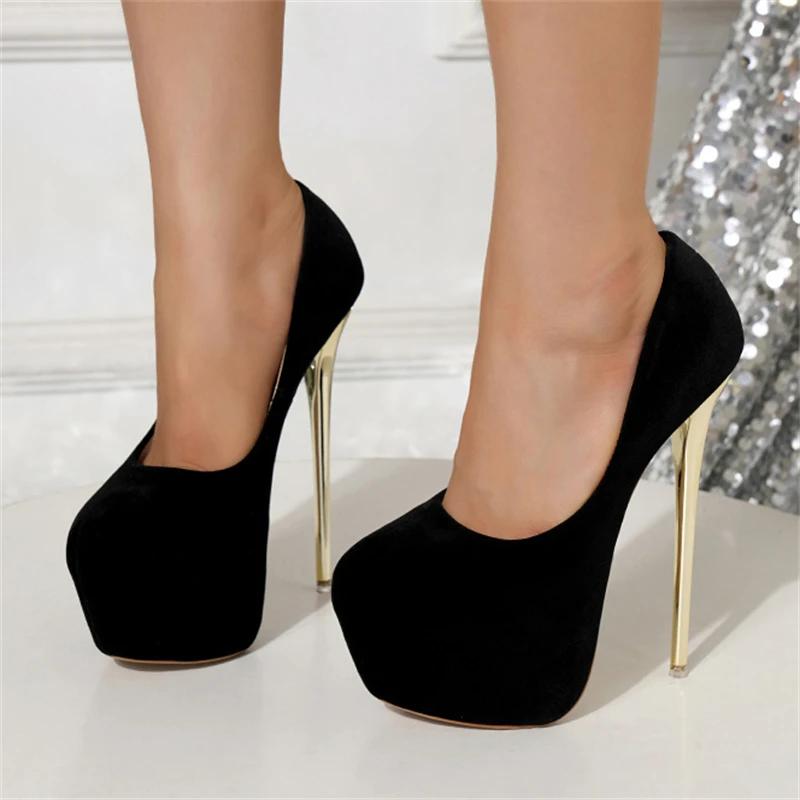 Eilyken 2026 Fetish Super Stiletto High Heels Women Pumps Sexy Wedding Party Prom Shoes Street Style Platform Sandals