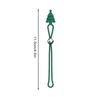 Christmas Ornament Hooks Christmas Decor Organizer 8 Pieces Ornament Hooks For Mantle Stocking Wreath Door Window Stairways Wall