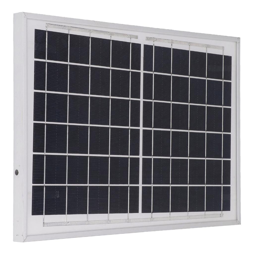 Solar Power Panel Waterproof Dustproof Lightweight Portable Solar Panel Charger for Small Drying Camps 6V 10W