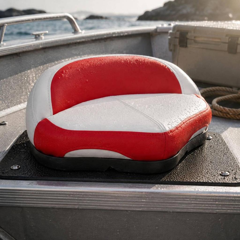 Triangle Boat Seat Sunproof PVC Chair Outdoor Use Waterproof Fishing for Fishermen,