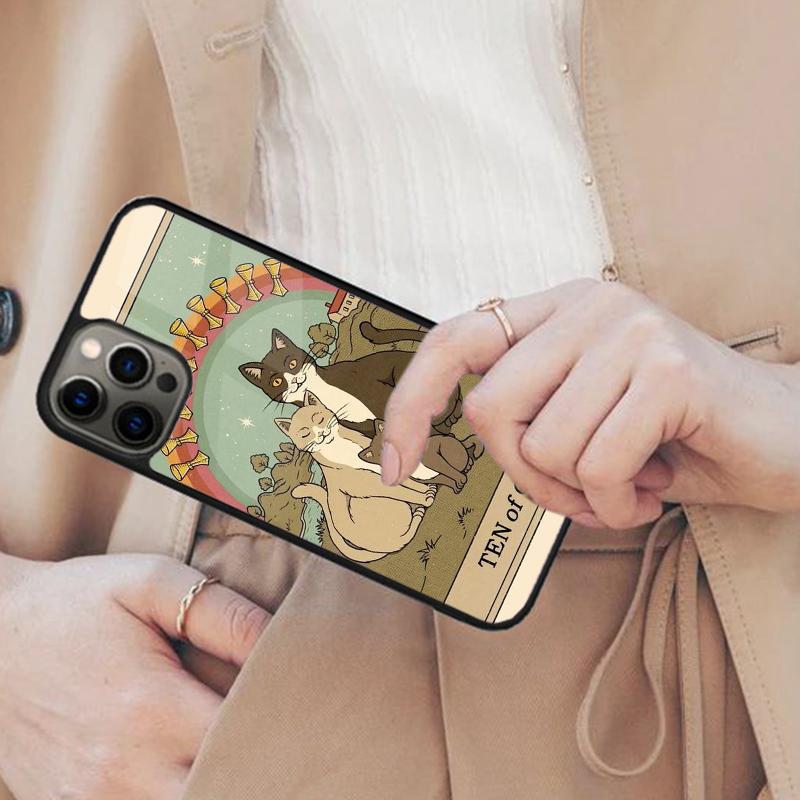 

The Empress Tarot Cat Art Print Magnetic Phone Case For APPLE iPhone 17 Air 16 14 13 12 Pro Max 15 Plus Wireless MagSafe Cover iPhone 14