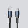 100W Type C to Type C Fast Charging Cable Universal Compatibility High Speed Data Transfer Cord for Phones Laptops Tablets