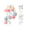 1 Set 300cm String Lights Powerful Easy to Install Cotton Line LED Ball
