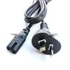 AU Standard 90° Elbow Power Cord, 2/3-Pin, 2/3-Core, C5/C13 Connector