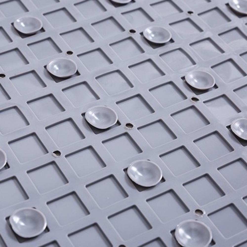 Grid Texture Bathroom Pad with Suction Pad Pedal Pad Bathroom Rug Floor Mat  Washroom