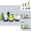 Crayon Shinchan Pvc Figurine With Cosplay Animals For Collection And Display