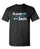CLOWNS Links von mir Jokers 2 Rechts - Unisex Baumwoll T-Shirt