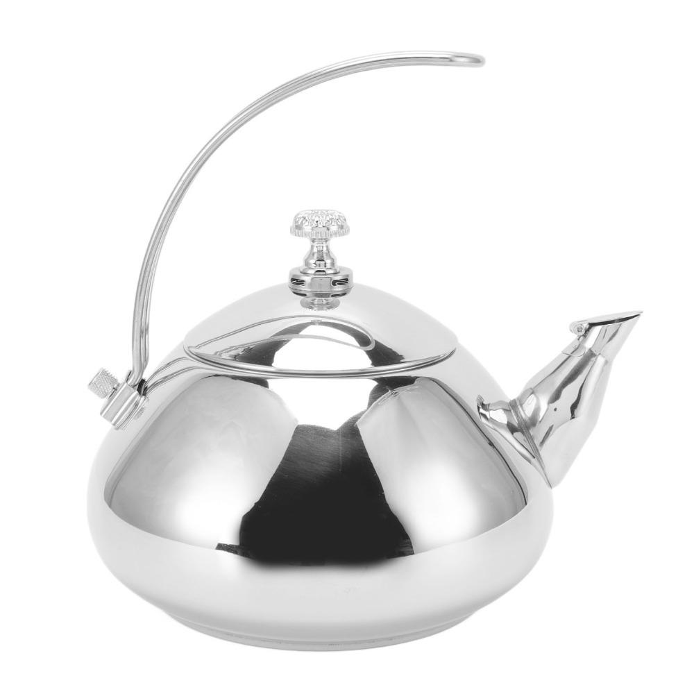 Stainless Steel Stainless Steel Tea Pots Removable Infuser Tea Kettle With Infuser  Home Kitchen