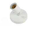 E27 Lamp Holder Simple Iron Screw Lamp Holder 180 Degrees Turn To Dining Room Living Room Decorative Bulb Socket